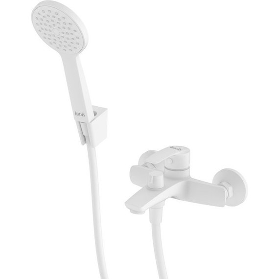 Смеситель для ванны Iddis Ray RAYWT02i02, белый матовый фото 