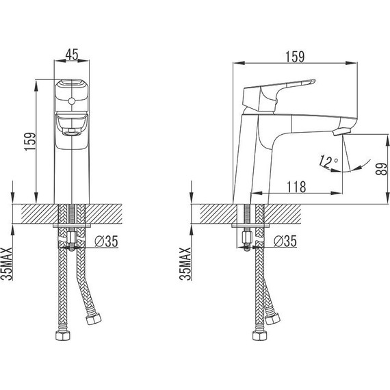 Смеситель для раковины Iddis Zodiac ZODSB00i01 - 10 Смеситель для раковины Iddis Zodiac ZODSB00i01 фото 10