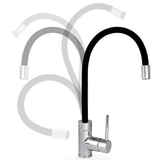 Смеситель для кухни Iddis Kitchen 360 K36SBJBi05, хром/черный фото 4