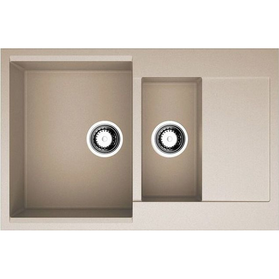 Кухонная мойка Omoikiri Daisen 78-2-SA 4993417, бежевый, Цвет производителя: бежевый фото 