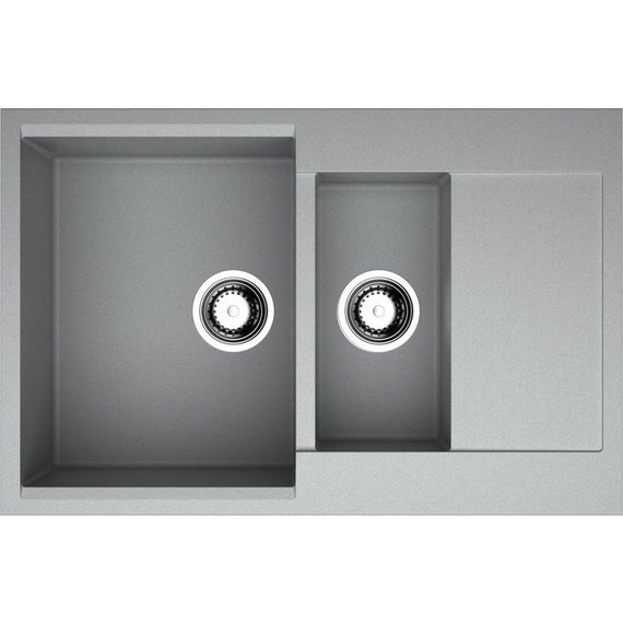 Кухонная мойка Omoikiri Daisen 78-2-GR 4993332, leningrad grey, Цвет производителя: Leningrad Grey фото 