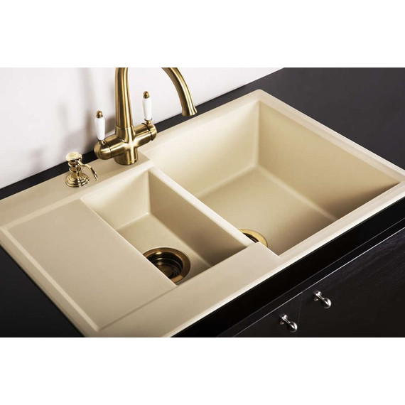 Кухонная мойка Omoikiri Daisen 78-2-BE 4993328, ваниль, Цвет производителя: ваниль фото 3