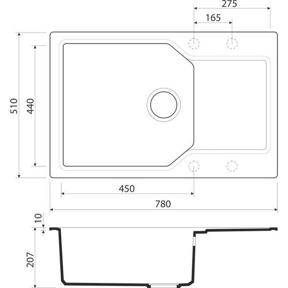 Кухонная мойка Omoikiri Yonaka 78-LB-GR 4993339, leningrad grey, Цвет производителя: Leningrad Grey - 4 Кухонная мойка Omoikiri Yonaka 78-LB-GR 4993339, leningrad grey, Цвет производителя: Leningrad Grey фото 4
