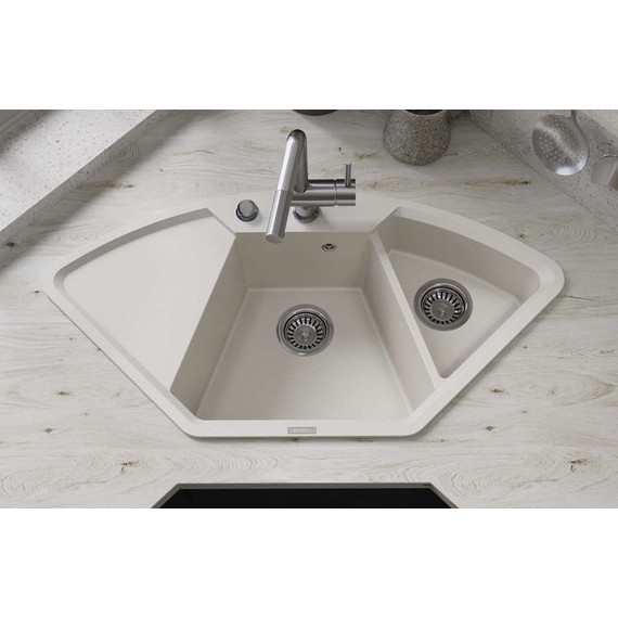 Кухонная мойка Omoikiri Yonaka 98-C-PA 4993712, пастила, Цвет производителя: пастила - 4 Кухонная мойка Omoikiri Yonaka 98-C-PA 4993712, пастила, Цвет производителя: пастила фото 4