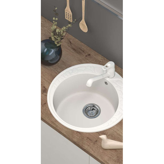 Кухонная мойка Omoikiri Tovada 51 PA 4993365, пастила, Цвет производителя: пастила фото 2