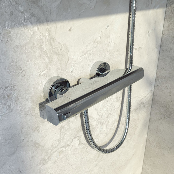 Смеситель для душа с термостатом Iddis Uniterm UNISB00i75 - 5 Смеситель для душа с термостатом Iddis Uniterm UNISB00i75 фото 5