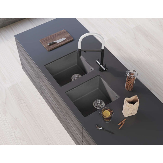 Кухонная мойка Omoikiri Bosen 38-U-PL 4993230, платина, Цвет производителя: платина - 3 Кухонная мойка Omoikiri Bosen 38-U-PL 4993230, платина, Цвет производителя: платина фото 3