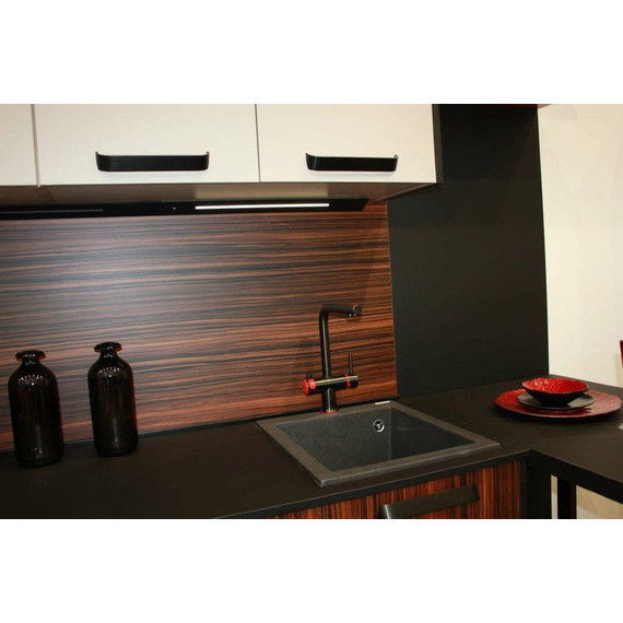 Кухонная мойка Omoikiri Bosen 41-BL 4993141, чёрный, Цвет производителя: чёрный - 2 Кухонная мойка Omoikiri Bosen 41-BL 4993141, чёрный, Цвет производителя: чёрный фото 2