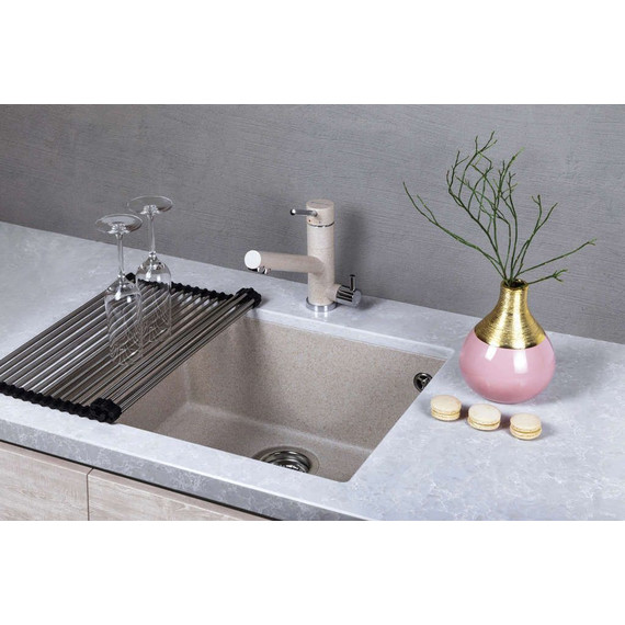 Кухонная мойка Omoikiri Bosen 54-U-SA 4993163, бежевый, Цвет производителя: бежевый фото 2