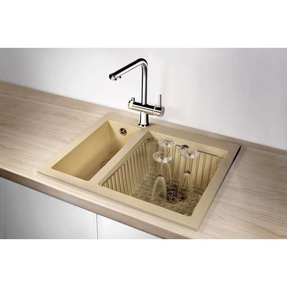 Кухонная мойка Omoikiri Bosen 59-2-CH 4993245, шампань, Цвет производителя: шампань - 2 Кухонная мойка Omoikiri Bosen 59-2-CH 4993245, шампань, Цвет производителя: шампань фото 2