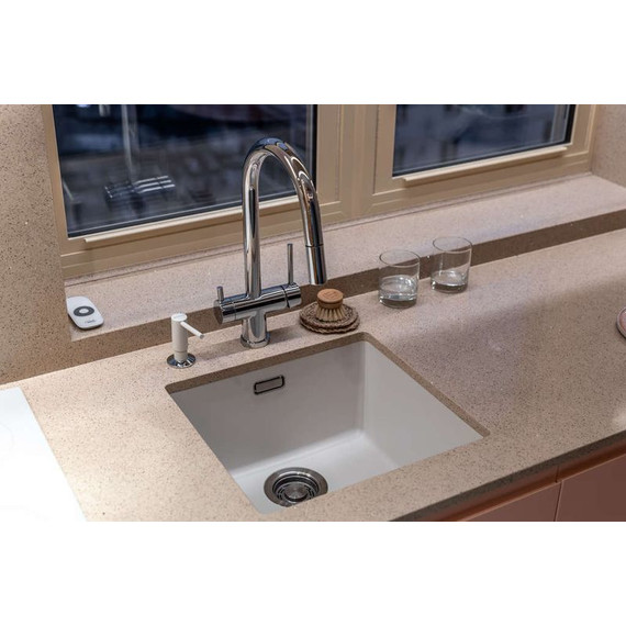 Кухонная мойка Omoikiri Kata 44-U-PA 4993400, пастила, Цвет производителя: пастила фото 2