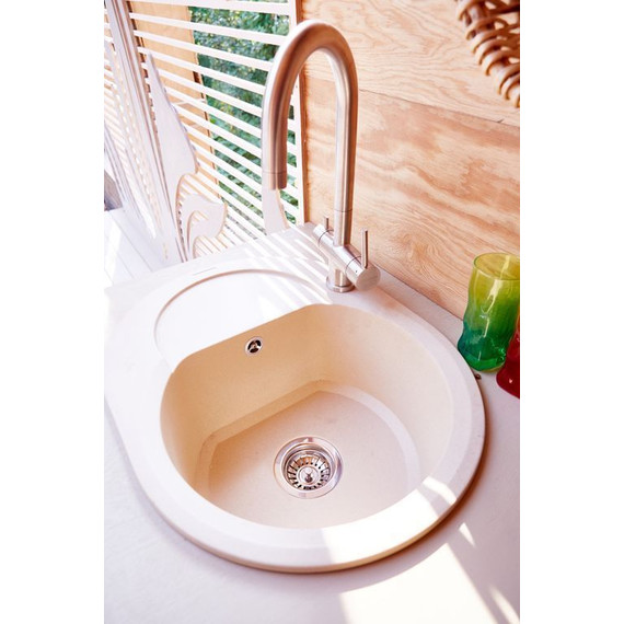 Кухонная мойка Omoikiri Sakaime 60E-EV 4993207, эверест, Цвет производителя: эверест - 3 Кухонная мойка Omoikiri Sakaime 60E-EV 4993207, эверест, Цвет производителя: эверест фото 3