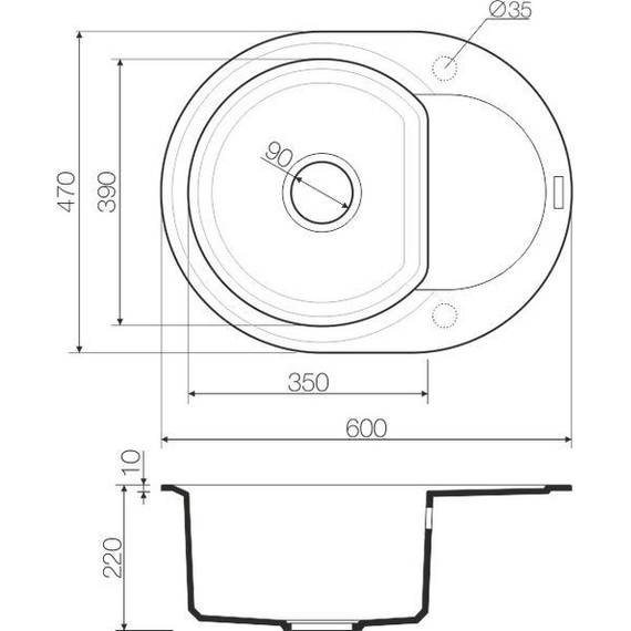 Кухонная мойка Omoikiri Sakaime 60E-EV 4993207, эверест, Цвет производителя: эверест - 8 Кухонная мойка Omoikiri Sakaime 60E-EV 4993207, эверест, Цвет производителя: эверест фото 8