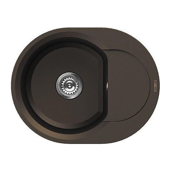 Кухонная мойка Omoikiri Sakaime 60E-DC 4993205, тёмный шоколад, Цвет производителя: тёмный шоколад фото 