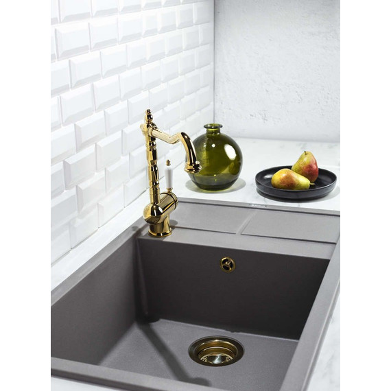 Кухонная мойка Omoikiri Sumi 78-LB GR 4993563, leningrad grey, Цвет производителя: Leningrad Grey - 2 Кухонная мойка Omoikiri Sumi 78-LB GR 4993563, leningrad grey, Цвет производителя: Leningrad Grey фото 2