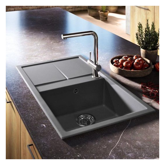 Кухонная мойка Omoikiri Sumi 79-PL 4993667, платина, Цвет производителя: платина - 3 Кухонная мойка Omoikiri Sumi 79-PL 4993667, платина, Цвет производителя: платина фото 3