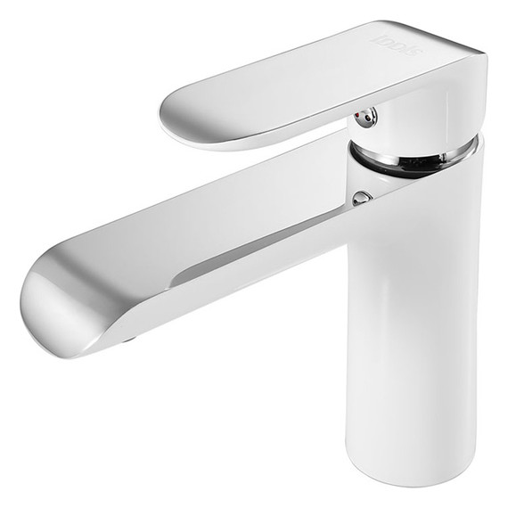Смеситель для раковины Iddis Calipso CALSB00i01, белый/хром фото 2