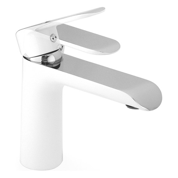 Смеситель для раковины Iddis Calipso CALSB00i01, белый/хром фото 5