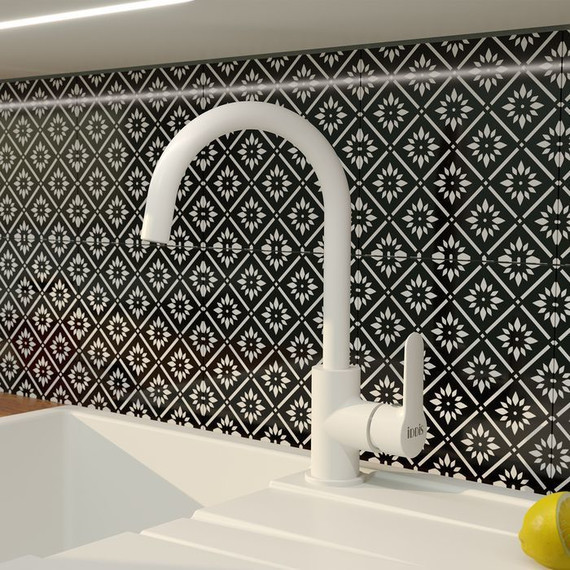 Смеситель для кухни Iddis Cuba CU6WTJ0i05, белый матовый фото 2