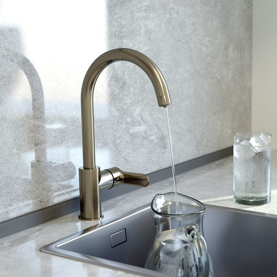 Смеситель для кухни Iddis Cuba CUBBNFJi05, сатин фото 3