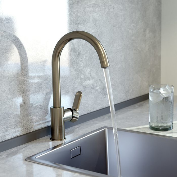 Смеситель для кухни Iddis Cuba CUBBNFJi05, сатин фото 4