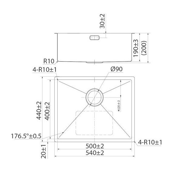 Кухонная мойка Iddis Edifice EDI54S0i77 1 мм, сатин - 4 Кухонная мойка Iddis Edifice EDI54S0i77 1 мм, сатин фото 4