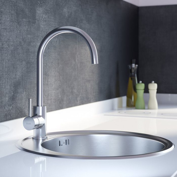 Смеситель для кухни Iddis Kitchen K05STJ0i05, цвет нержавеющая сталь фото 3