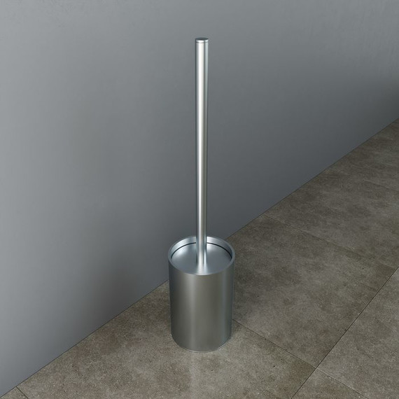 Ёршик для унитаза Iddis Petite PETSSPOi47, цвет сатин - 2 Ёршик для унитаза Iddis Petite PETSSPOi47, цвет сатин фото 2