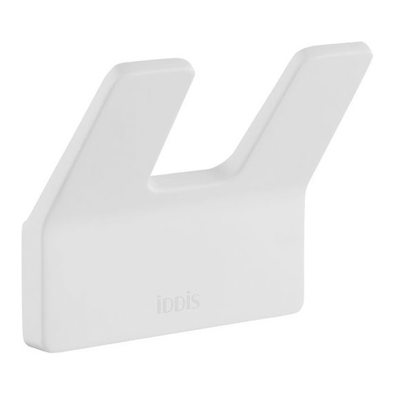 Двойной крючок Iddis Slide SLIWT20i41, цвет белый матовый фото 