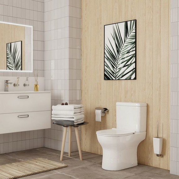 Унитаз-компакт безободковый Iddis Drum DRU2DSEi24 с крышкой микролифт фото 8