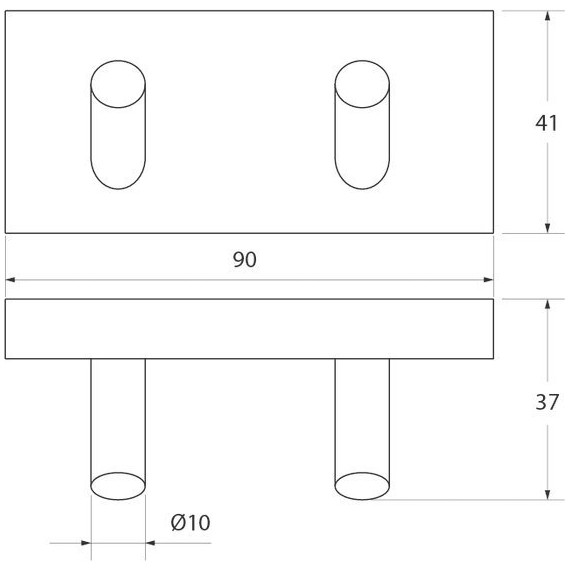 Двойной крючок Iddis Edifice EDISB20i41 - 4 Двойной крючок Iddis Edifice EDISB20i41 фото 4