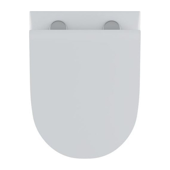 Унитаз подвесной безободковый Iddis Stone STORDSEi25 с крышкой микролифт фото 4