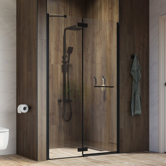 Душевая дверь Iddis Slide 110 см SLI6BH1i69, черный/прозрачное - 2 Душевая дверь Iddis Slide 110 см SLI6BH1i69, черный/прозрачное фото 2