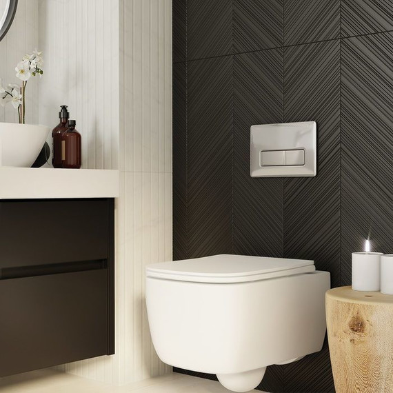 Кнопка смыва Iddis Unifix UNI41CHi77, хром - 2 Кнопка смыва Iddis Unifix UNI41CHi77, хром фото 2