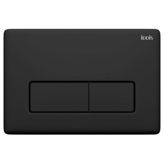Кнопка смыва Iddis Unifix UNI10B0i77, черный матовый фото 