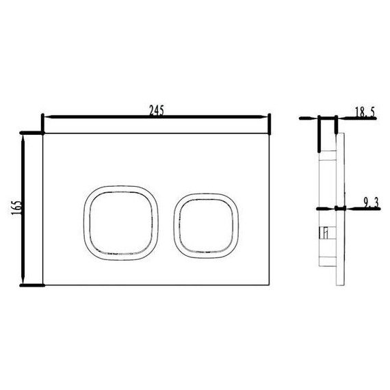 Кнопка смыва Iddis Unifix UNI40MWi77, белый матовый - 2 Кнопка смыва Iddis Unifix UNI40MWi77, белый матовый фото 2
