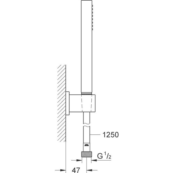 Душевой гарнитур Grohe Euphoria Cube 27702000 фото 2