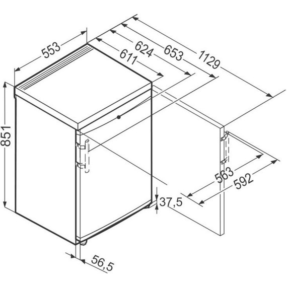 Морозильник (морозильная камера) Liebherr Gsl 1223 фото 5