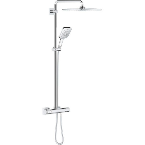 Душевая система для душа с термостатом Grohe Rainshower SmartActive 310 Mono Cube 26649000 фото 