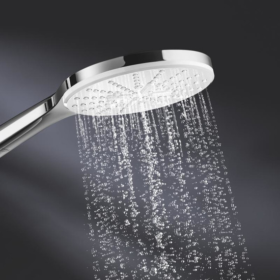 Душевой гарнитур Grohe Rainshower Smartactive Cube 150 900 мм 26594LS0, хром/белая луна фото 6