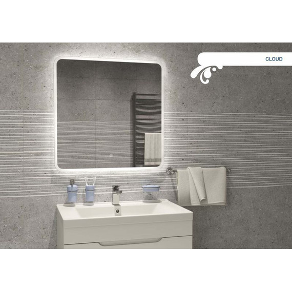 Зеркало Mirsant Cloud 70 см - 2 Зеркало Mirsant Cloud 70 см фото 2