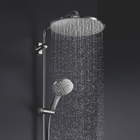 Душевая стойка для ванны с термостатом Grohe Rainshower SmartActive 310 Mono 26657000 - 2 Душевая стойка для ванны с термостатом Grohe Rainshower SmartActive 310 Mono 26657000 фото 2