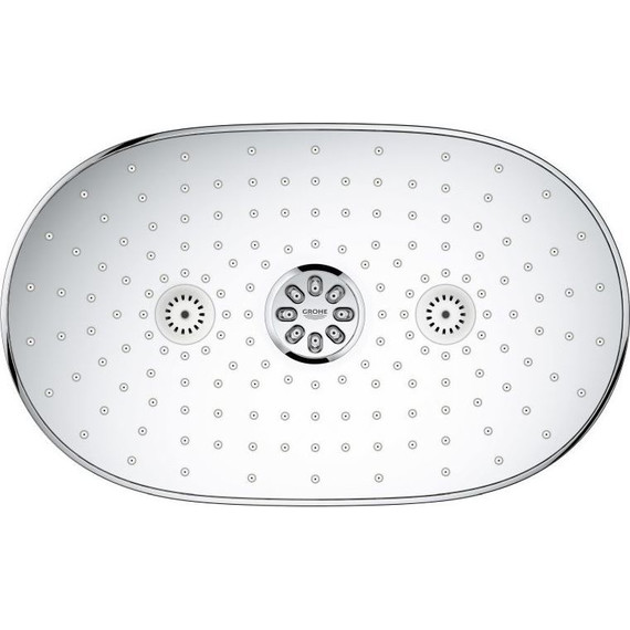 Душевая стойка с термостатом Grohe Rainshower SmartControl 360 DUO 26250LS0, хром/белая луна фото 10