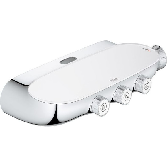 Душевая стойка с термостатом Grohe Rainshower SmartControl 360 DUO 26250LS0, хром/белая луна фото 6