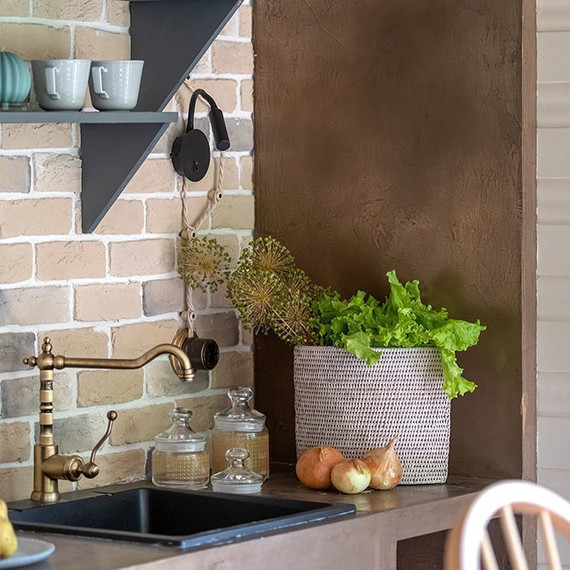 Смеситель для кухни Paini Duomo 88F3572KM, бронза - 8 Смеситель для кухни Paini Duomo 88F3572KM, бронза фото 8