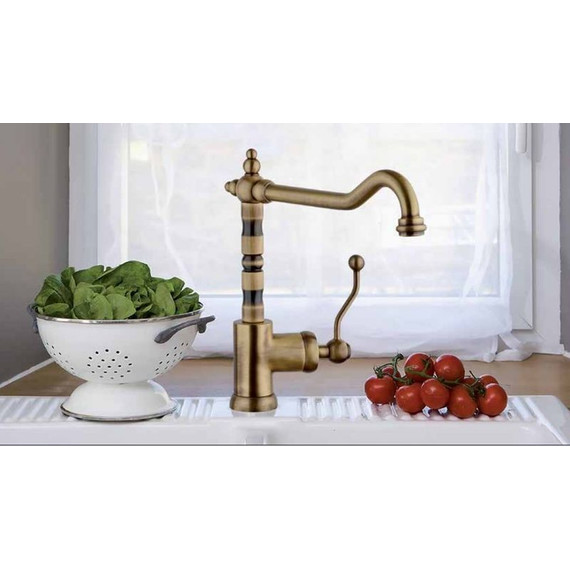Смеситель для кухни Paini Duomo 88F3572KM, бронза - 12 Смеситель для кухни Paini Duomo 88F3572KM, бронза фото 12