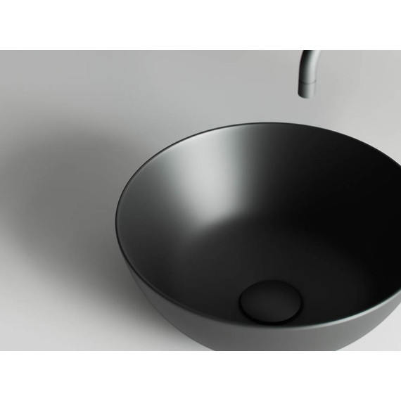 Раковина-чаша ceramicanova Element 36 см CN6004, чёрный матовый фото 5