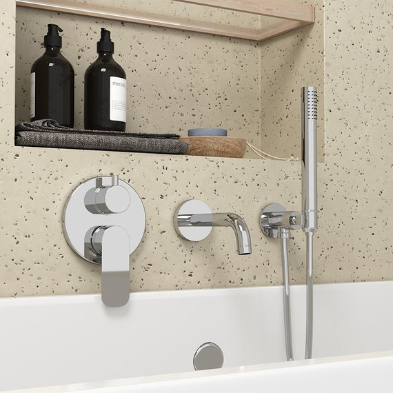 Излив для ванны Paini Cox 78CR430, хром - 2 Излив для ванны Paini Cox 78CR430, хром фото 2