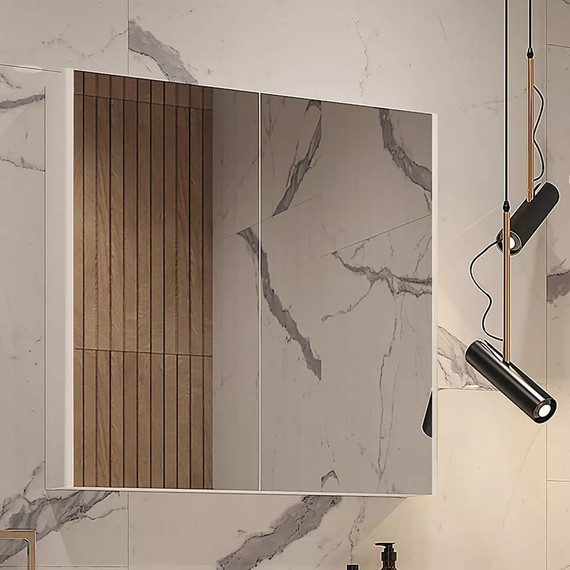 Зеркало-шкаф Velvex Klaufs 80 см zsKLA.80-216, белый - 5 Зеркало-шкаф Velvex Klaufs 80 см zsKLA.80-216, белый фото 5