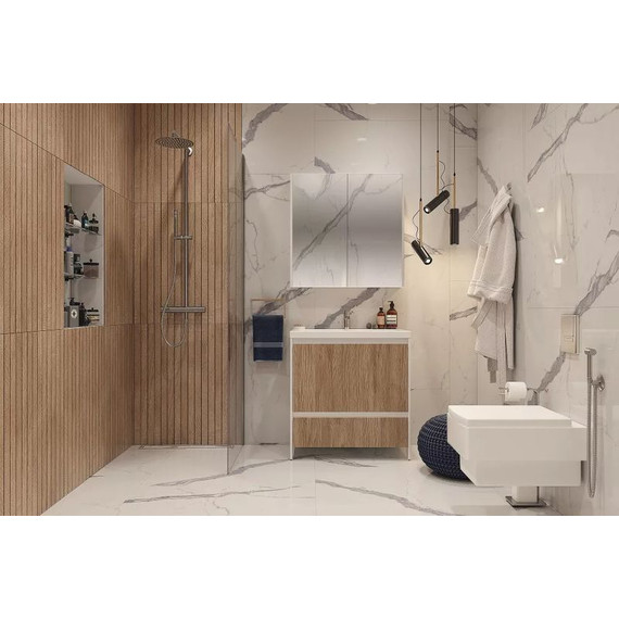 Зеркало-шкаф Velvex Klaufs 80 см zsKLA.80-216, белый - 7 Зеркало-шкаф Velvex Klaufs 80 см zsKLA.80-216, белый фото 7